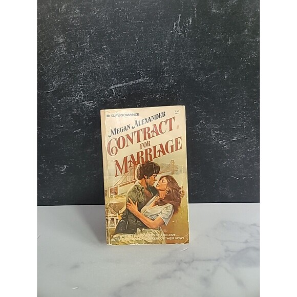 Contract For Marriage By Megan Alexander Paperback - Picture 1 of 10
